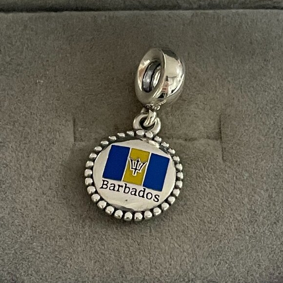 Pandora Jewelry - Pandora Barbados Flag Exclusive Charm Pendant